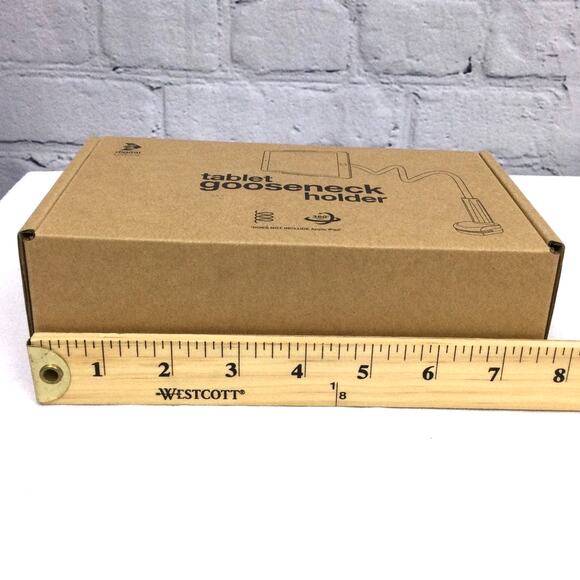 Digital Basics Tablet Gooseneck Holder White Fully Adjustable 360 Rotation - Picture 5 of 7